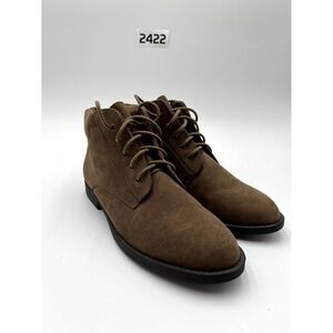 Roebuck & Co. Portia‎ Women's 10M Bootie Brown Round Toe Lace Up Ankle Boots